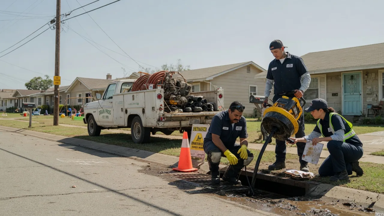 Drain Cleaning in Hartselle, AL near me
